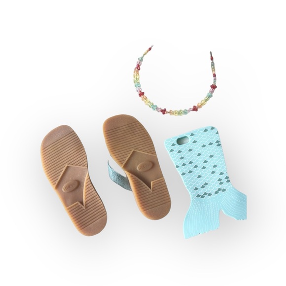 new Kid Express ❉ Martinique Leather Flip Flop Thong Sandal ❉ Turquoise ❉ 12 ❉ - Picture 14 of 16